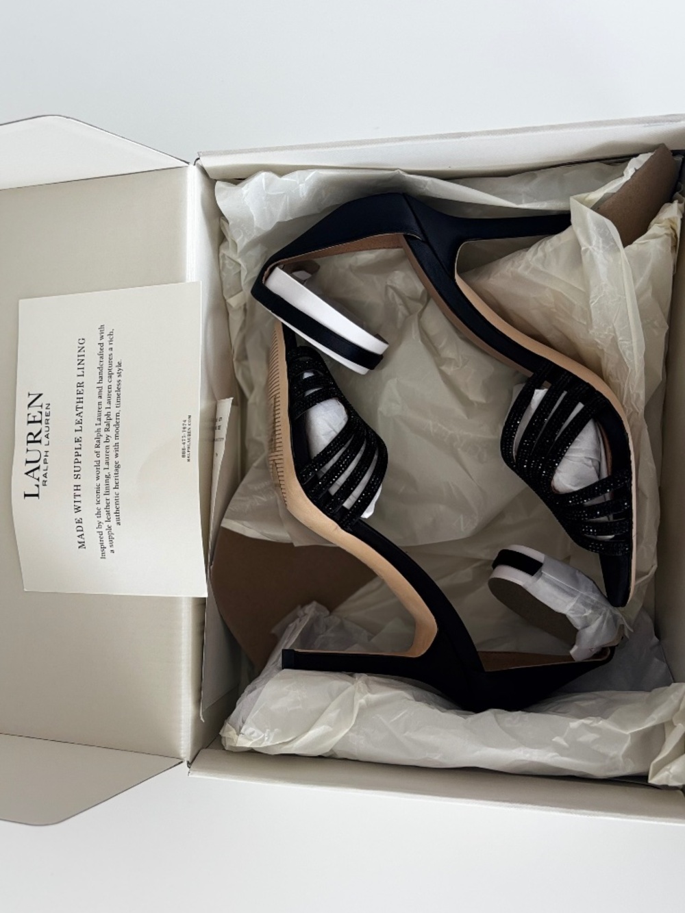 Lauren Ralph Lauren Allie Heel — Black